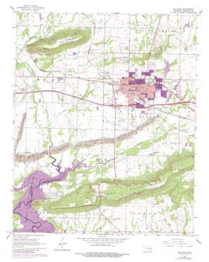 Sallisaw USGS topographic map 35094d7