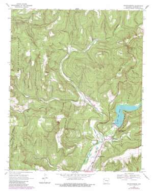 Mountainburg USGS topographic map 35094f2
