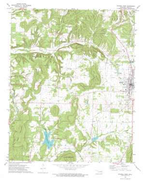 Stilwell West USGS topographic map 35094g6