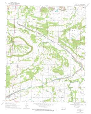 Sans Bois USGS topographic map 35095b2