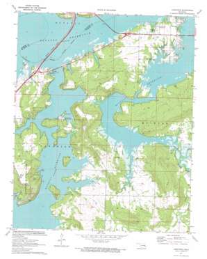 Longtown USGS topographic map 35095b5