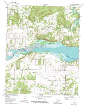 Indianola USGS topographic map 35095b7