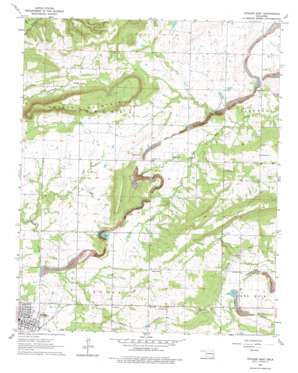 Stigler East USGS topographic map 35095c1