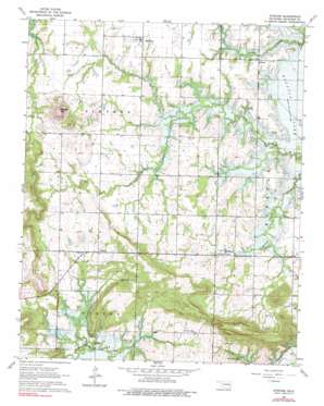 Stidham USGS topographic map 35095c6
