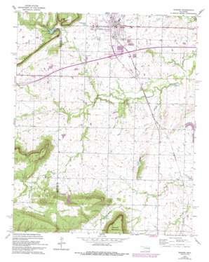 Warner USGS topographic map 35095d3