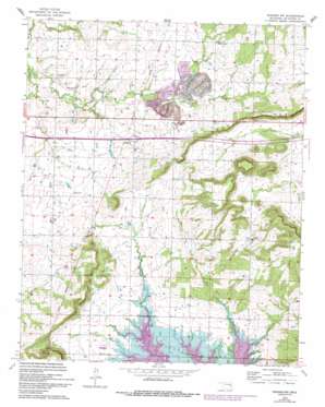 Warner Nw topo map