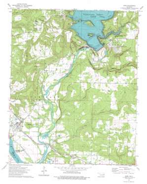 Muskogee USGS topographic map 35095e1