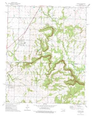 Oktaha USGS topographic map 35095e4