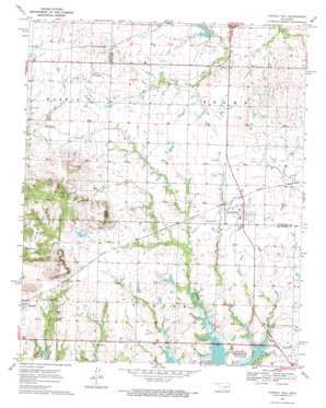 Council Hill USGS topographic map 35095e6