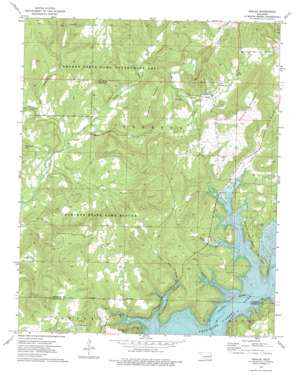 Qualls USGS topographic map 35095f1