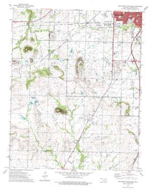 Southwest Muskogee USGS topographic map 35095f4