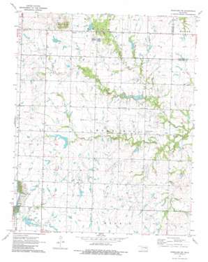Okmulgee NE USGS topographic map 35095f7