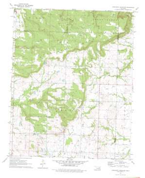 Concharty Mountain USGS topographic map 35095g7