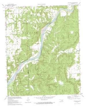 Wetumka SE USGS topographic map 35096a1