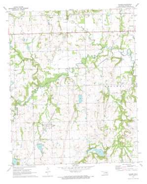 Yeager USGS topographic map 35096b3