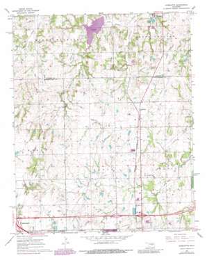 Aydelotte USGS topographic map 35096d8