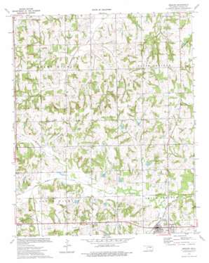 Meeker USGS topographic map 35096e8