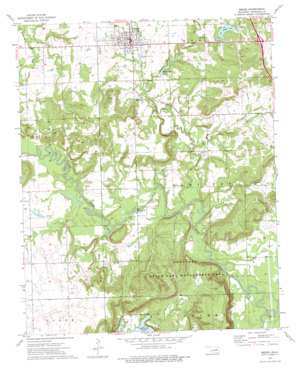 Beggs USGS topographic map 35096f1