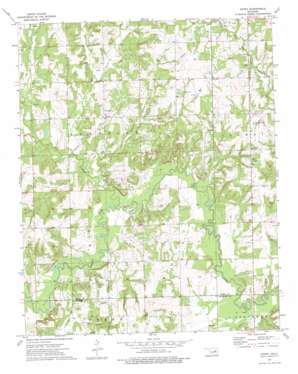Gypsy USGS topographic map 35096f4