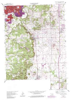 Lake Boren USGS topographic map 35096h1