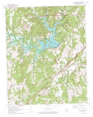Heyburn Reservoir USGS topographic map 35096h3