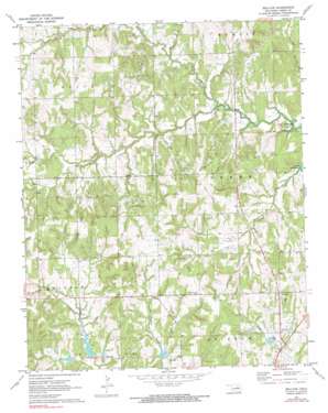 Bellvue USGS topographic map 35096h4