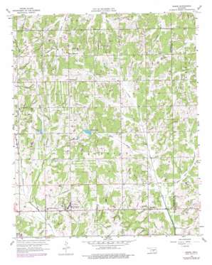 Eason USGS topographic map 35097a2