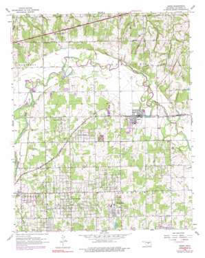 Jones USGS topographic map 35097e3