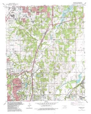 Spencer USGS topographic map 35097e4