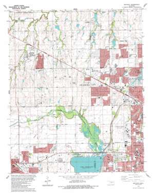 Bethany USGS topographic map 35097e6