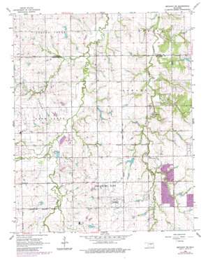 Bethany NE USGS topographic map 35097f5