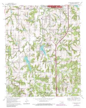 Guthrie South topo map