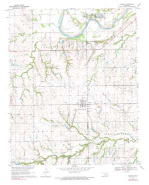 Cashion USGS topographic map 35097g6