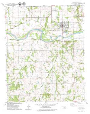 Perkins USGS topographic map 35097h1
