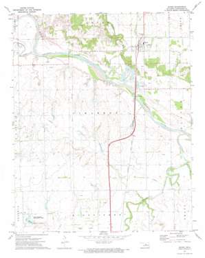 Kingfisher USGS topographic map 35097h8