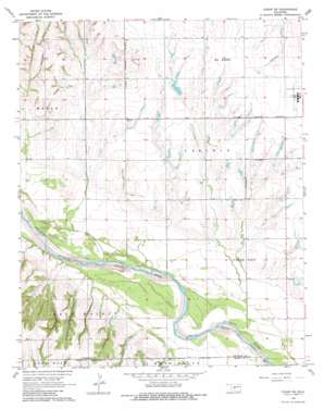 Cogar NE USGS topographic map 35098d1