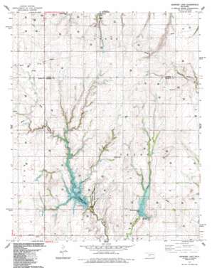 Crowder Lake USGS topographic map 35098d6