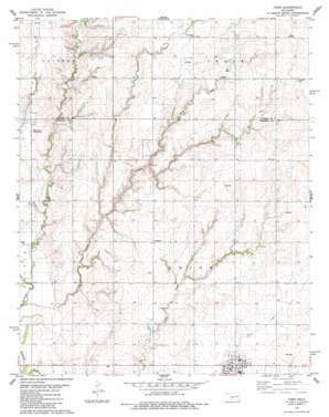 Corn USGS topographic map 35098d7