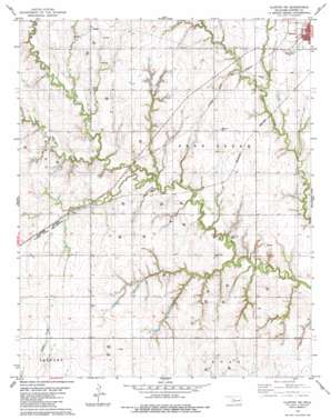 Indianapolis USGS topographic map 35098f7