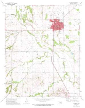 Watonga USGS topographic map 35098g4