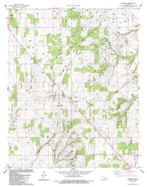 Oakwood USGS topographic map 35098h6