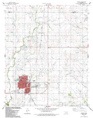 Elk City USGS topographic map 35099a1