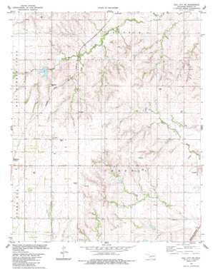 Dill City SE USGS topographic map 35099c1