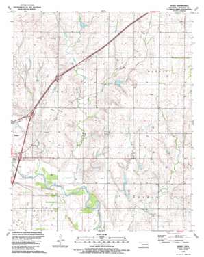 Doxey USGS topographic map 35099c5