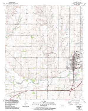 Sayre USGS topographic map 35099c6