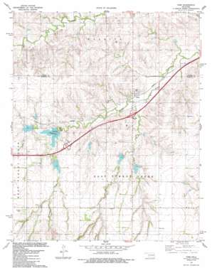 Foss USGS topographic map 35099d2