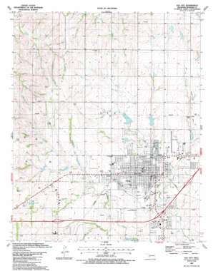 Elk City USGS topographic map 35099d4