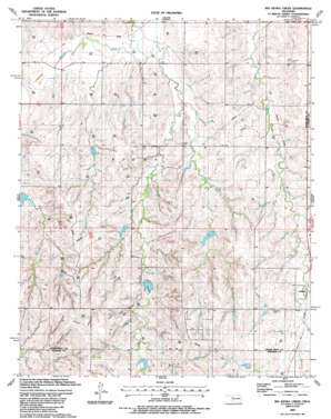 Big Kiowa Creek USGS topographic map 35099e4