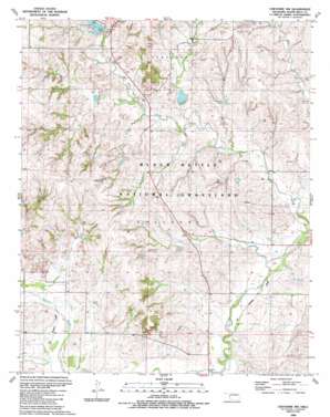Cheyenne NW USGS topographic map 35099f6