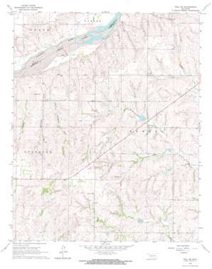 Strong City USGS topographic map 35099g5